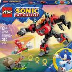 LEGO Knuckles vs. Dr. Eggman Egg Crusher mecha (77005)