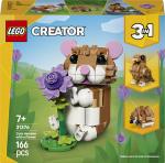 LEGO Schattige hamster met bloem (31376)