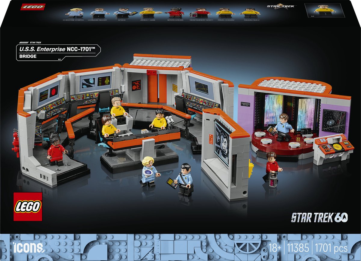 LEGO Star Trek: U. S.S. Enterprise NCC-1701 brug (11385)
