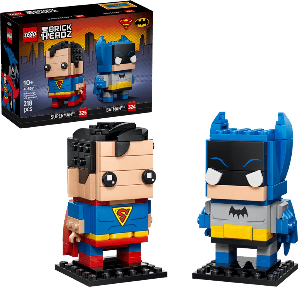 LEGO Golden Age Superman en Batman figuren (40859)
