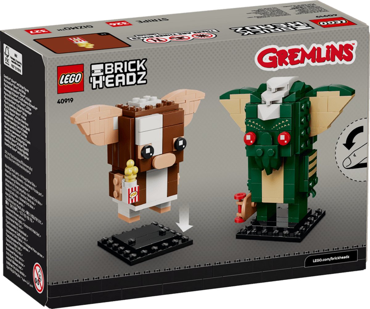 LEGO Gremlins: Gizmo en Stripe figuren (40919)