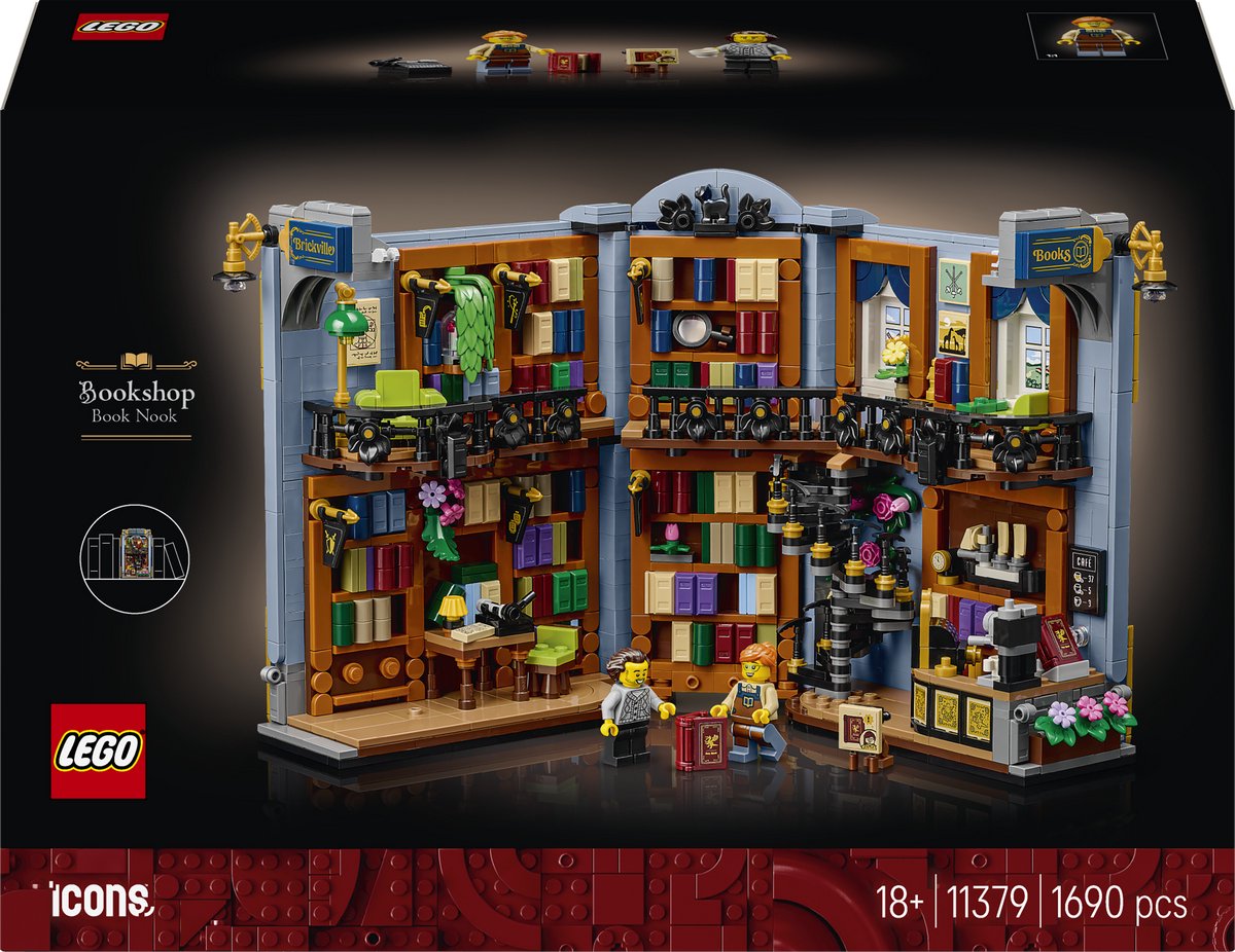 LEGO Boekensteun: Boekhandel (11379)