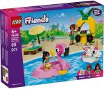LEGO Zwembadfeestje met flamingo en eenhoorn (42658)